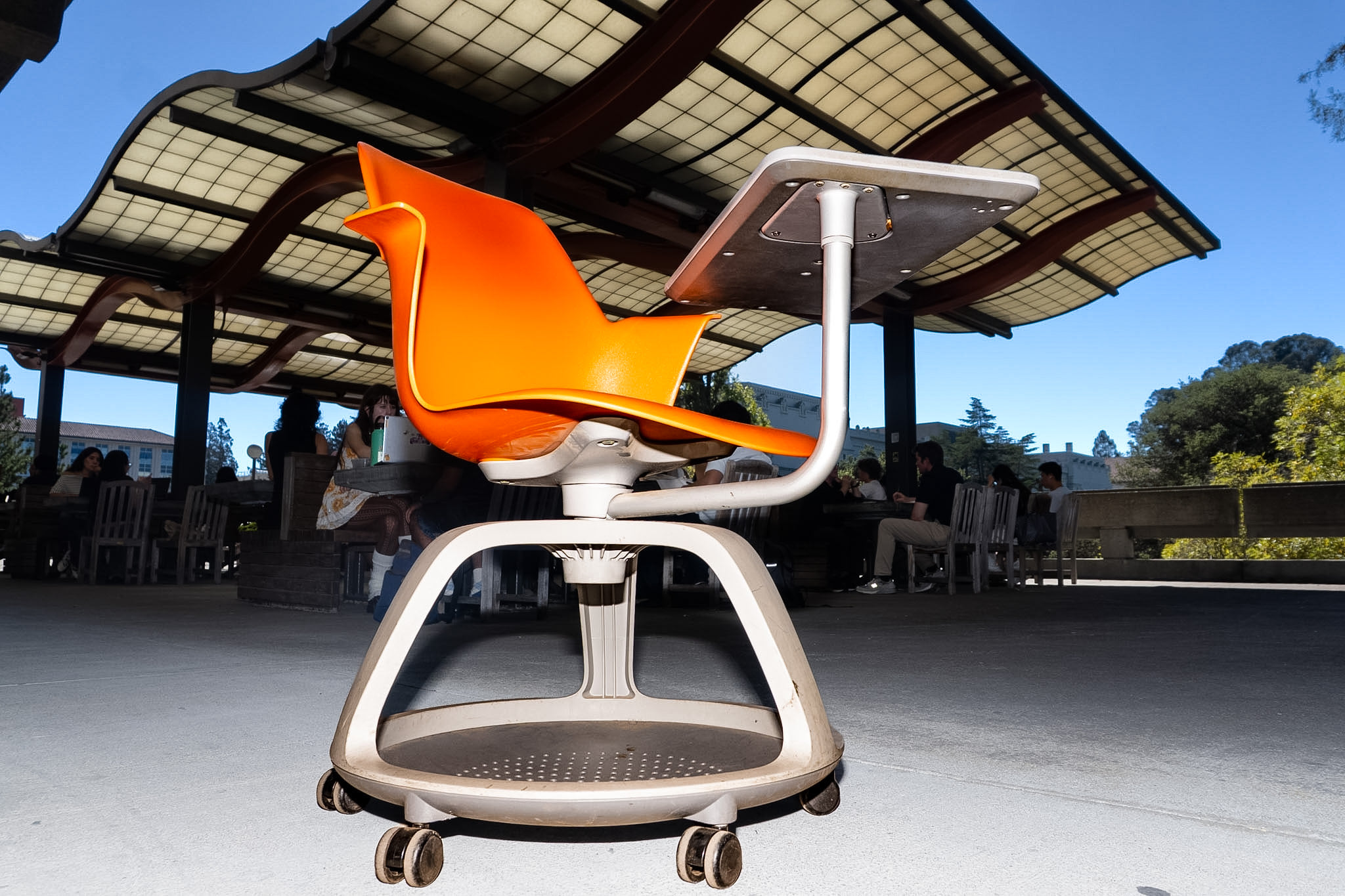 A modular chair.